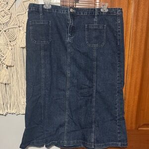 Denim Blue Women's Skirt